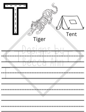 Load image into Gallery viewer, Letter Learning Coloring Book
