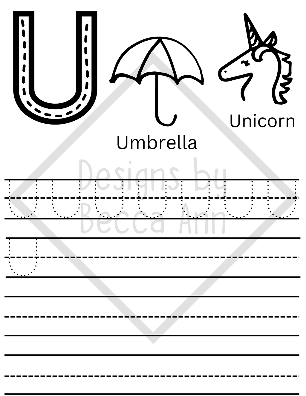 Letter Learning Coloring Book