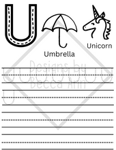 Load image into Gallery viewer, Letter Learning Coloring Book
