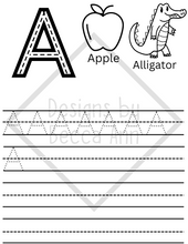Load image into Gallery viewer, Letter Learning Coloring Book
