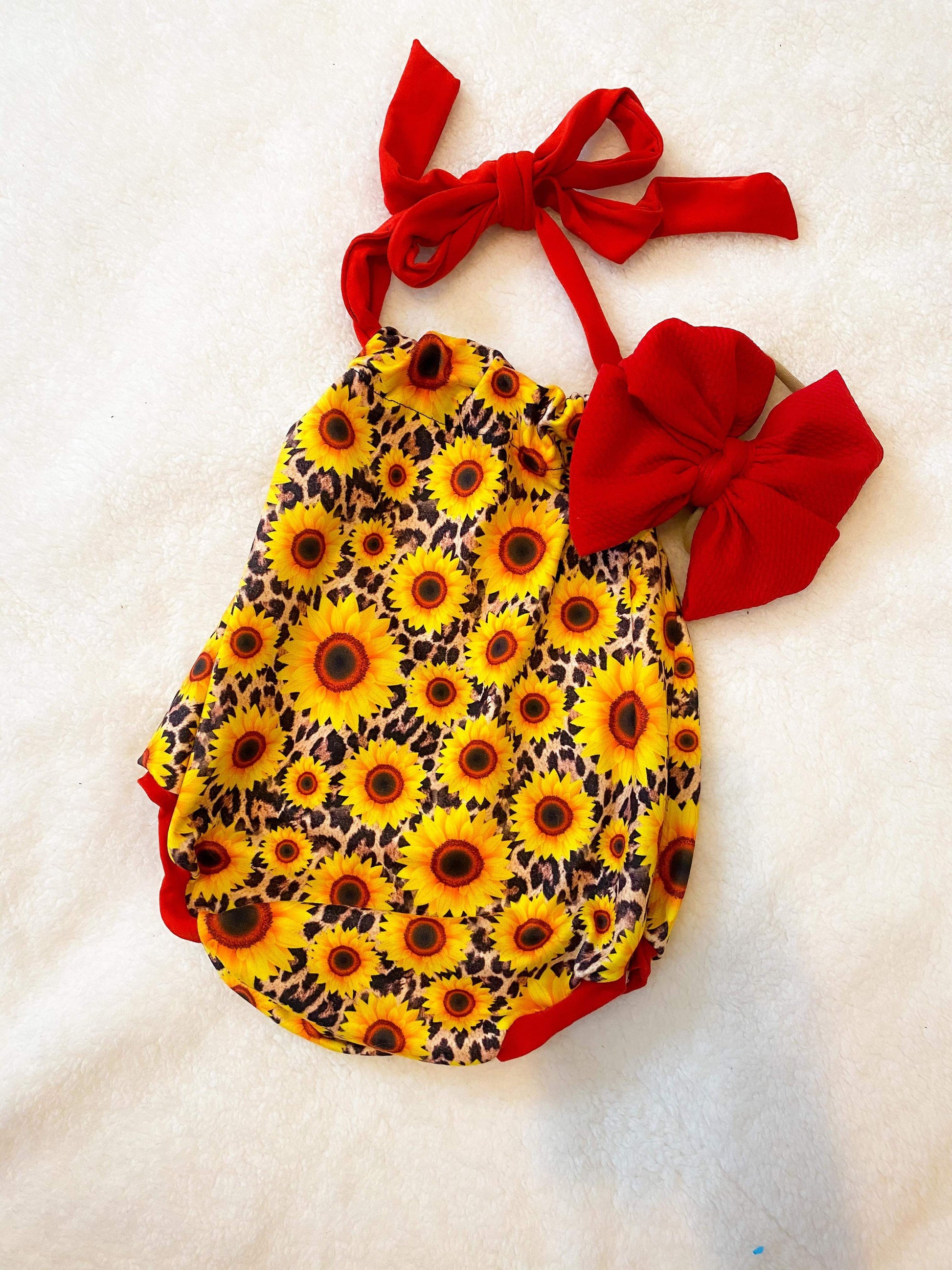 Tie Bubble Romper